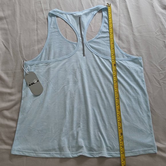 Diadora Workout Top NWT XL light sky blue - Picture 7 of 9